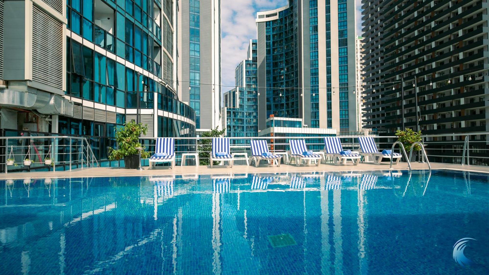 New Wave Hotel Batumi Esterno foto